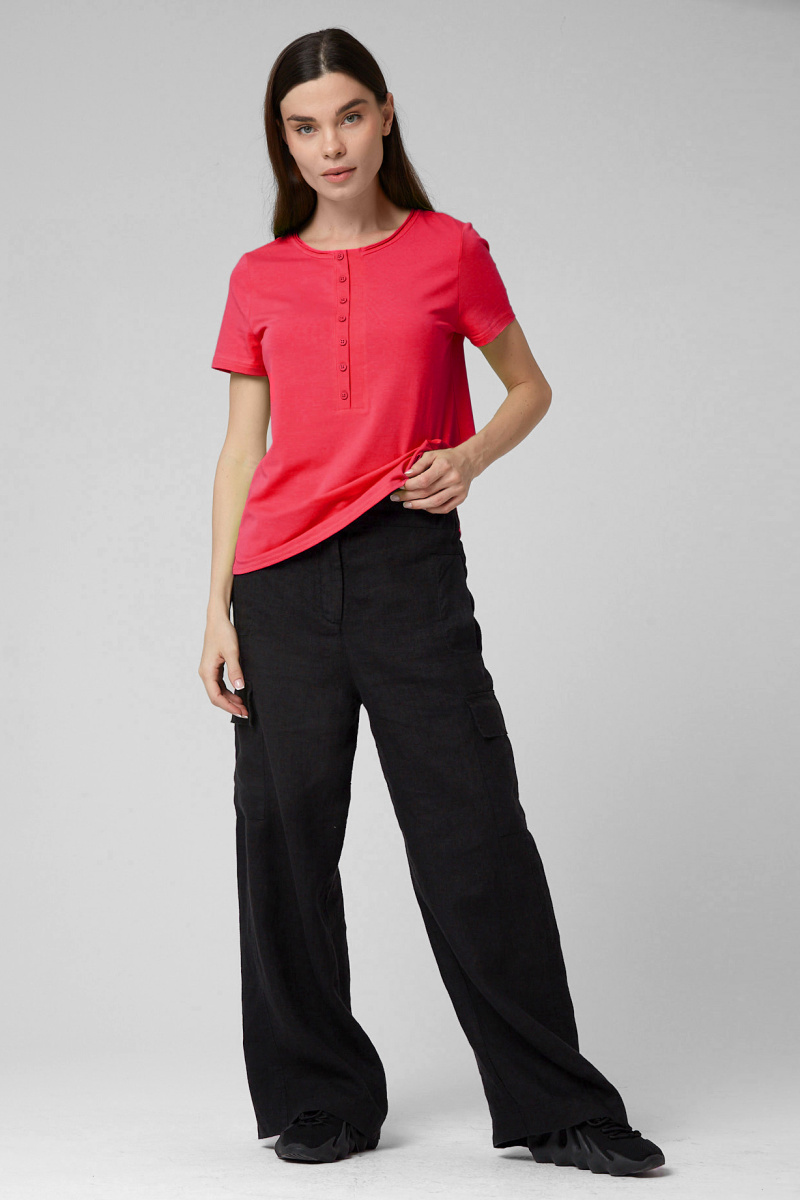 блуза 117 красный (4)