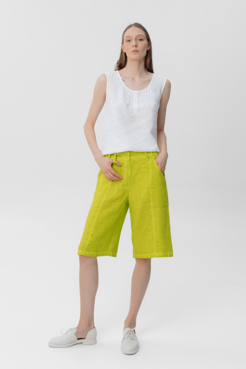 шорты 20014, блуза 1057 желтый (4)