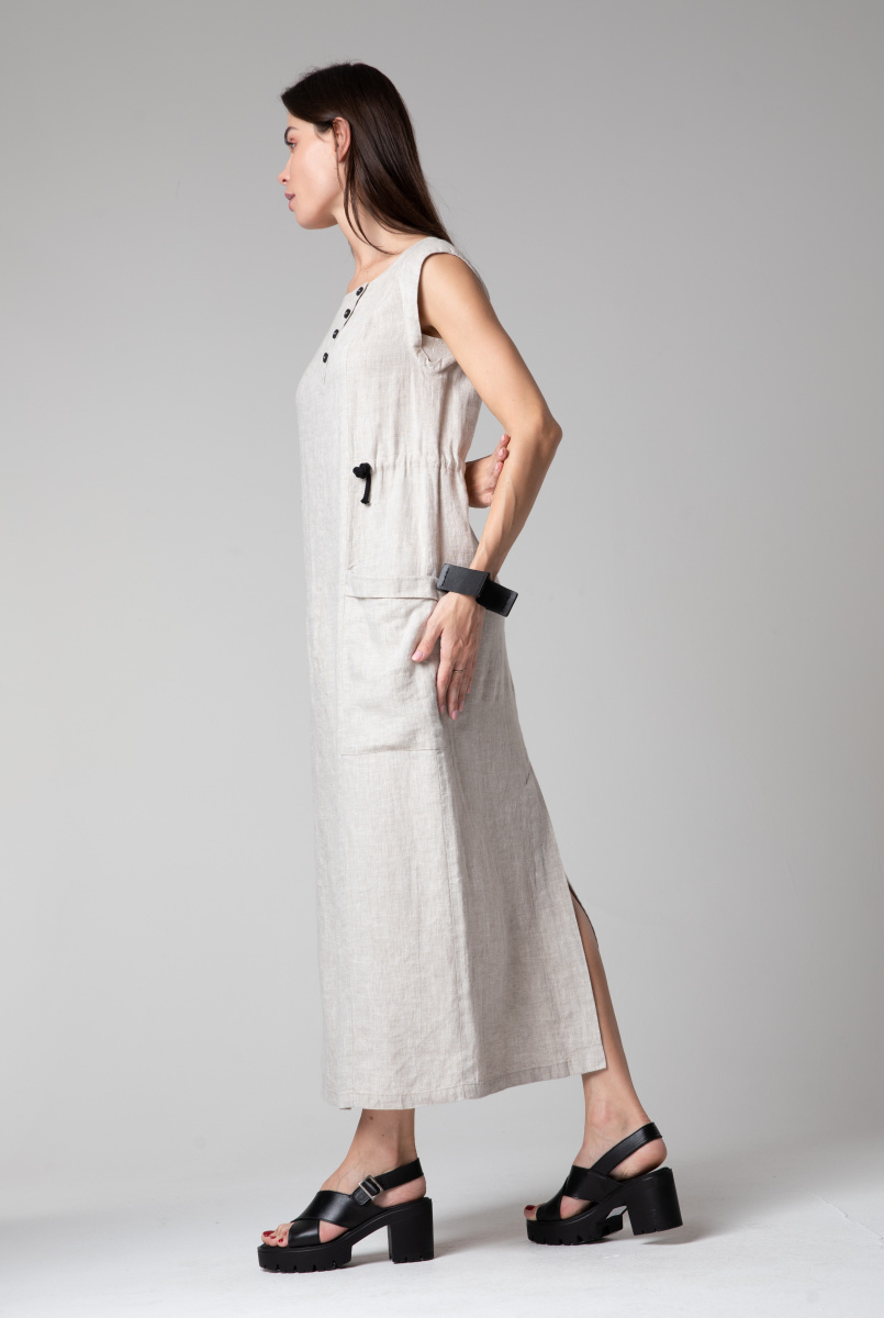 платье 5059 лен натуральное  (4)