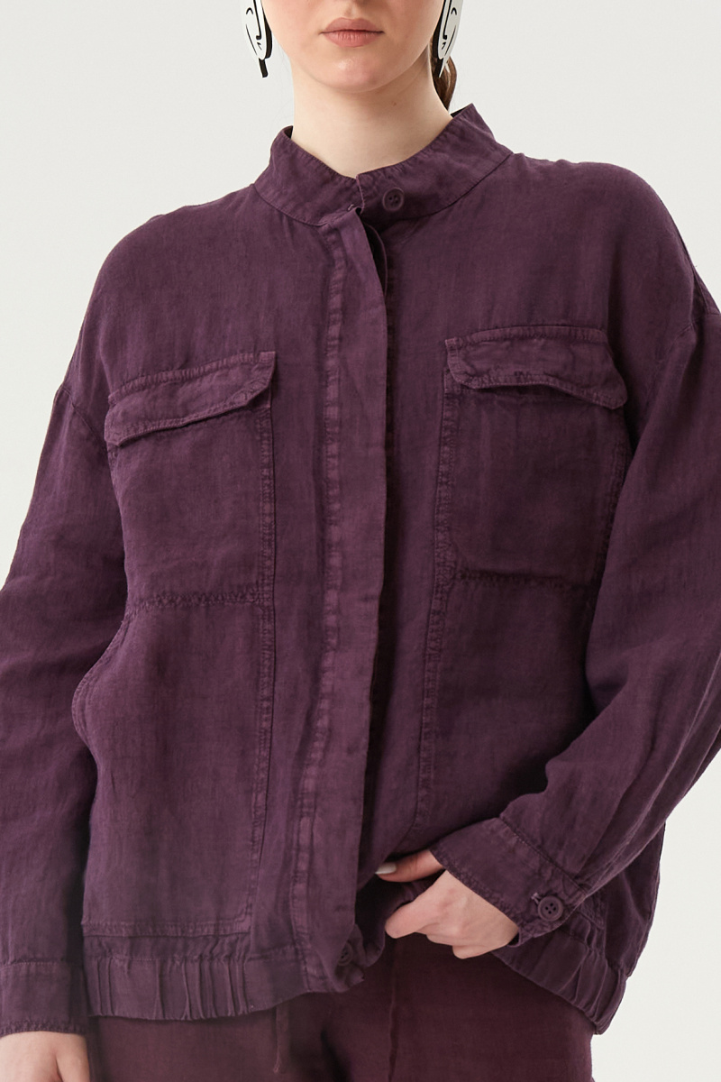 жакет 3061, брюки 222 лиловый (3)