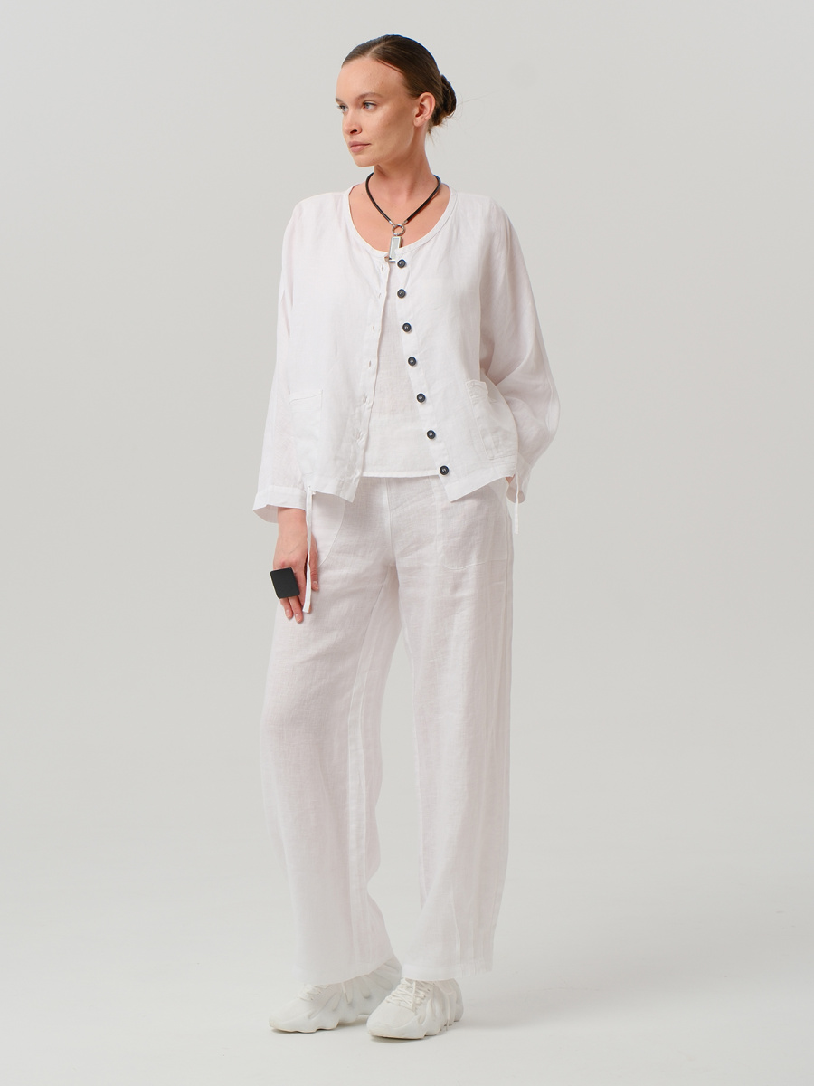 жакет 372 белый, брюки 20025 (2)
