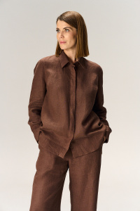 жакет 3115, брюки 2245 коричнев (1)