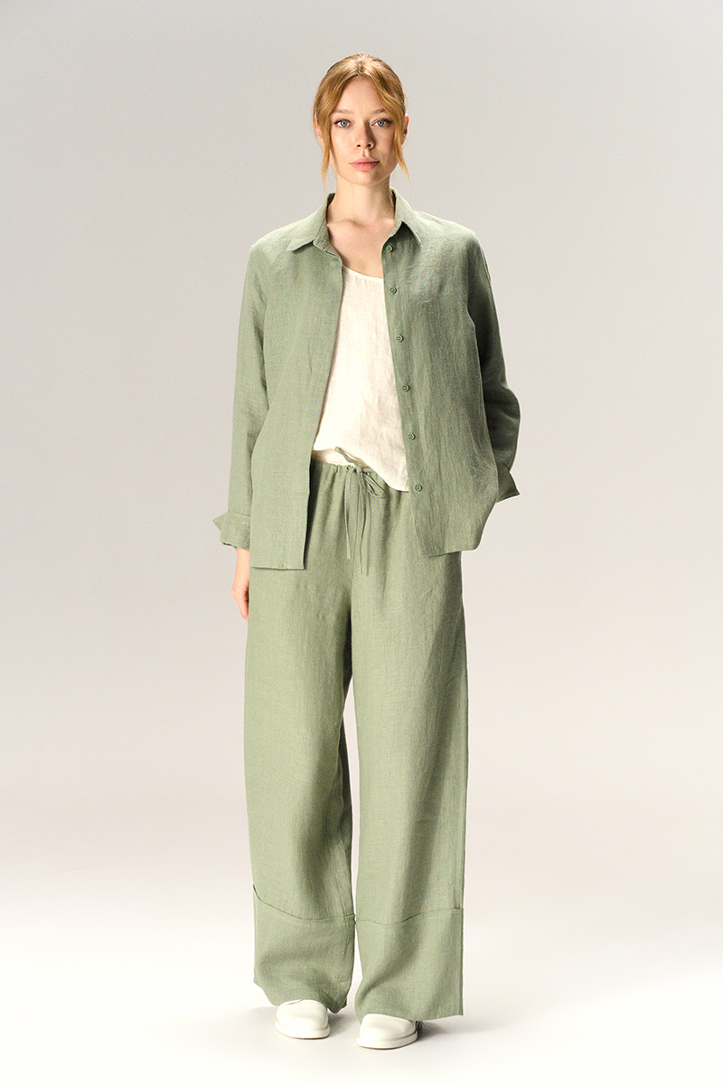 брюки 2245 зеленый (3)