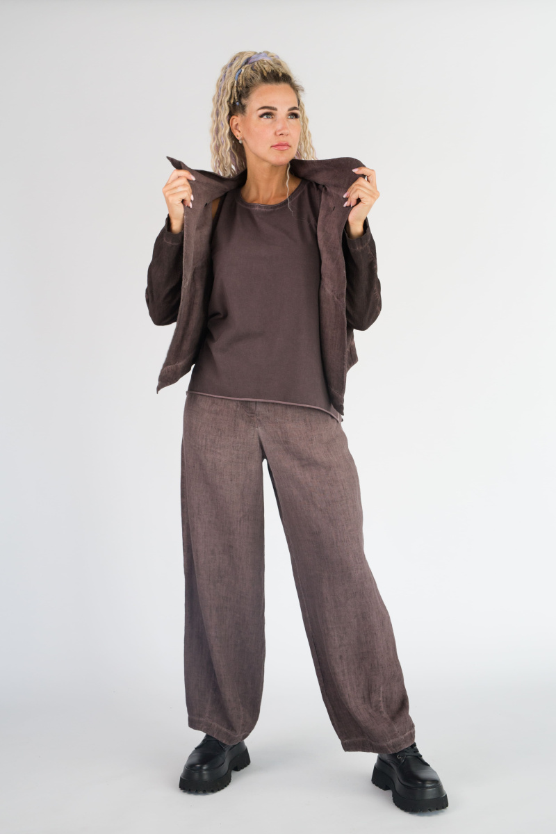 Жакет 2176 лен пк, Брюки 265 лен пк, Блуза 119  тр. пк (2)