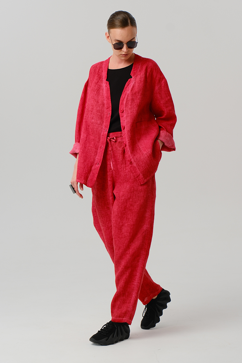 брюки 255 красный (3)