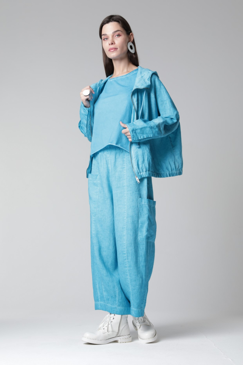 Блуза 119 лен пк  (32) Блуза 119 лен пк  (32)