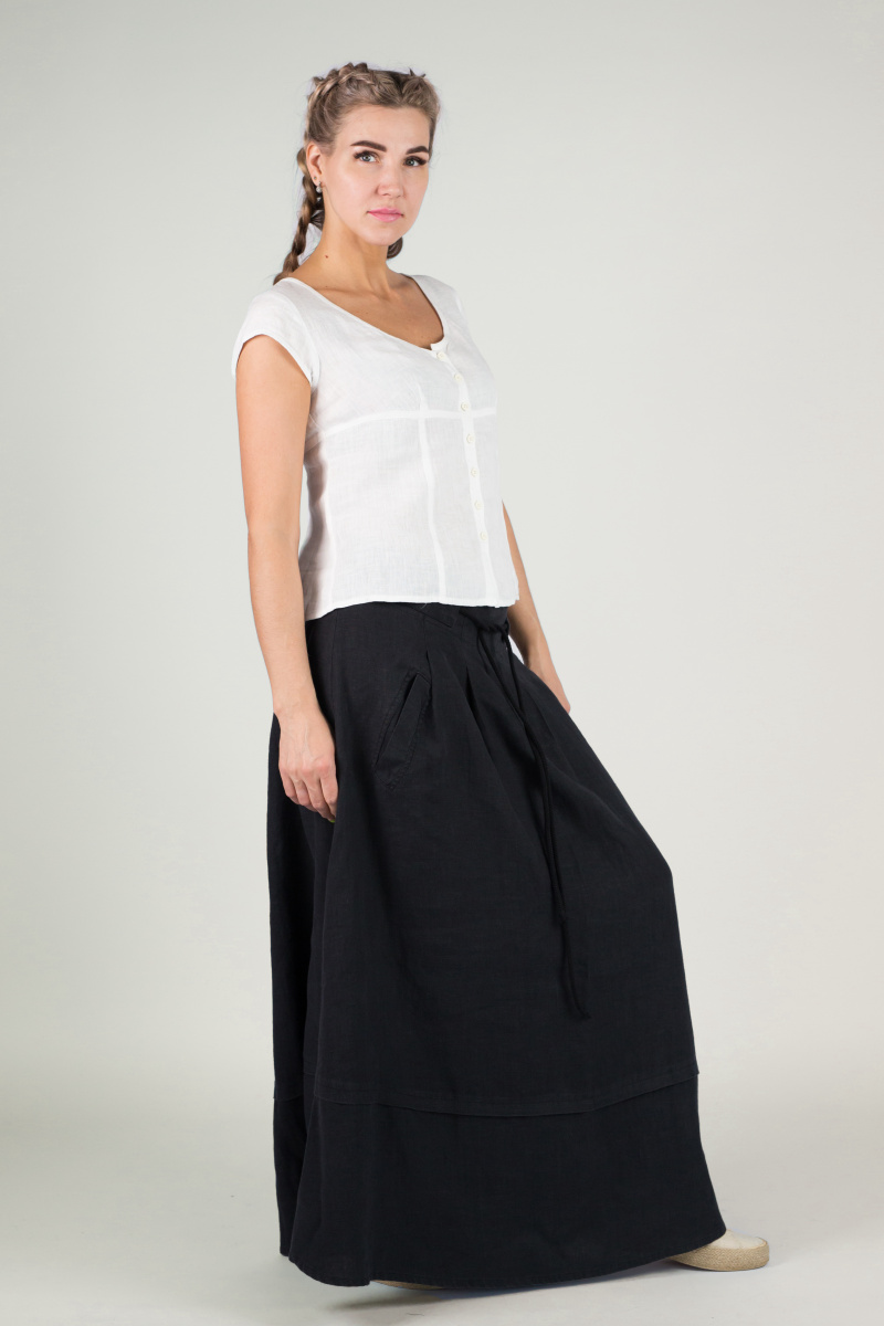 блуза 067 лен юбка 601 лен (2)