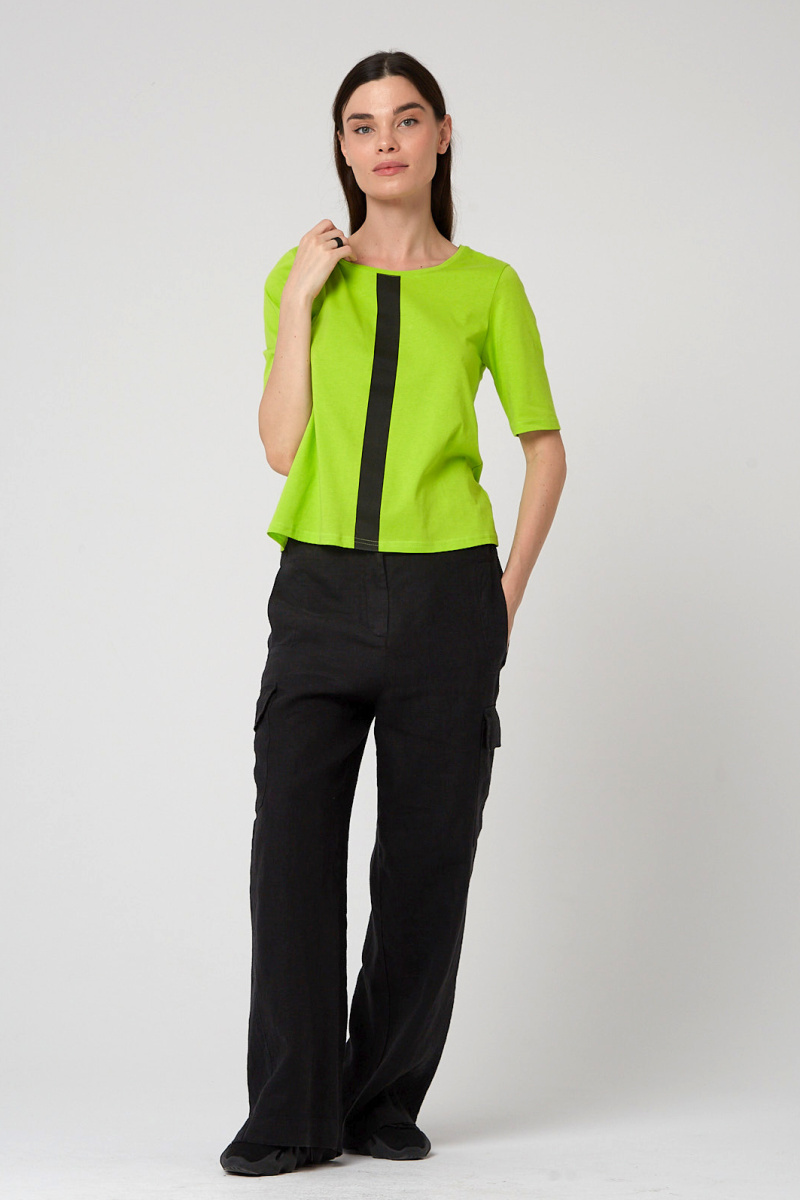 блуза 1026 зеленый, брюки 20030 (1)