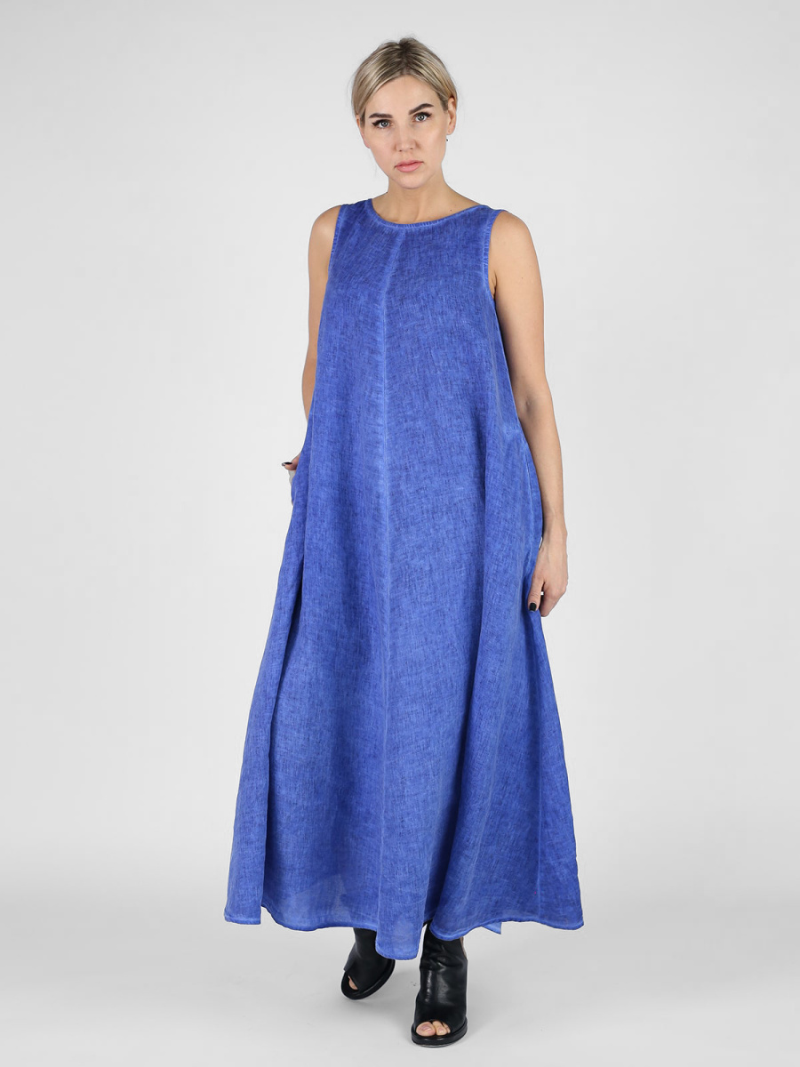 Платье 544 лен син (12)-min
