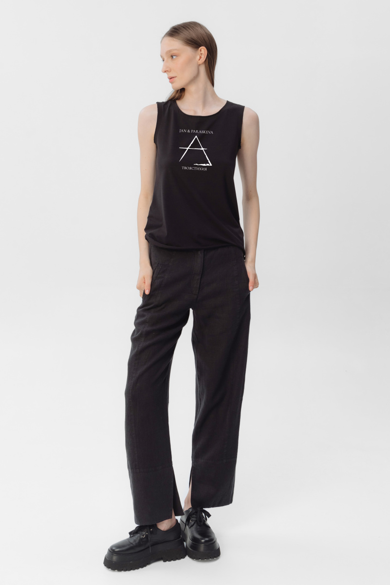 блуза 119 черный Стихия (1)