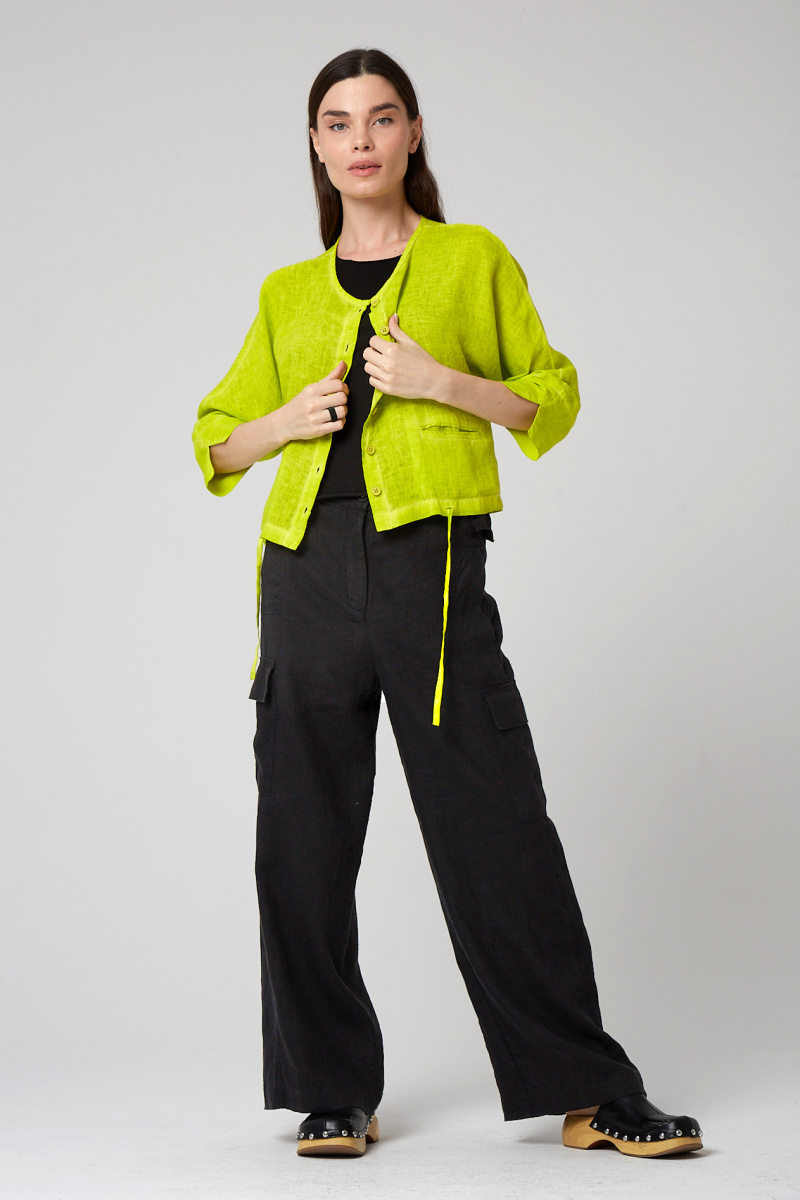 жакет 3072 желтый, брюки 20030 черный (1)