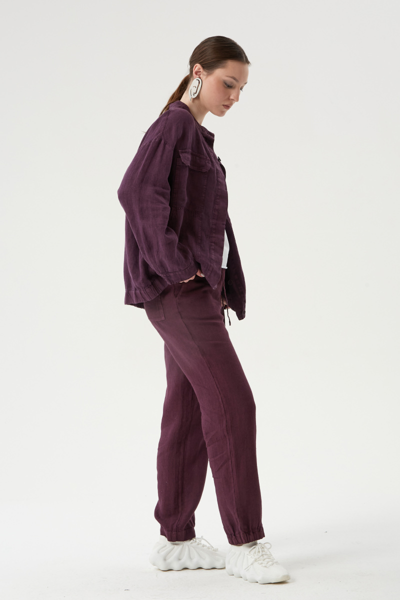 жакет 3061, брюки 222 лиловый (6)