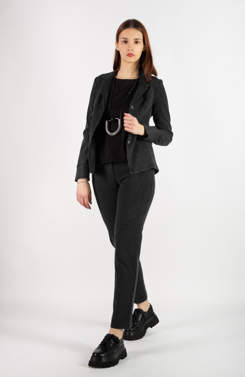 Жакет 1814 мус. в тем серый (1)