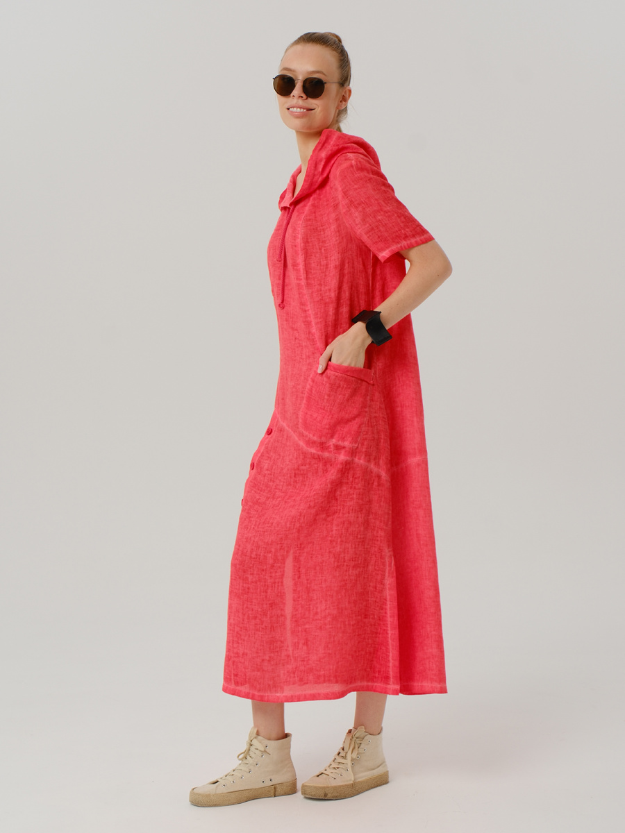 платье 5027 красный (3)