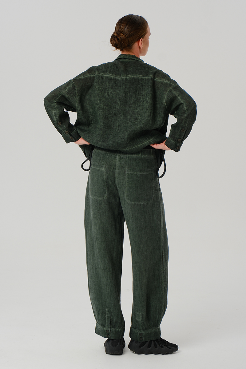 брюки 264 зеленый (4)