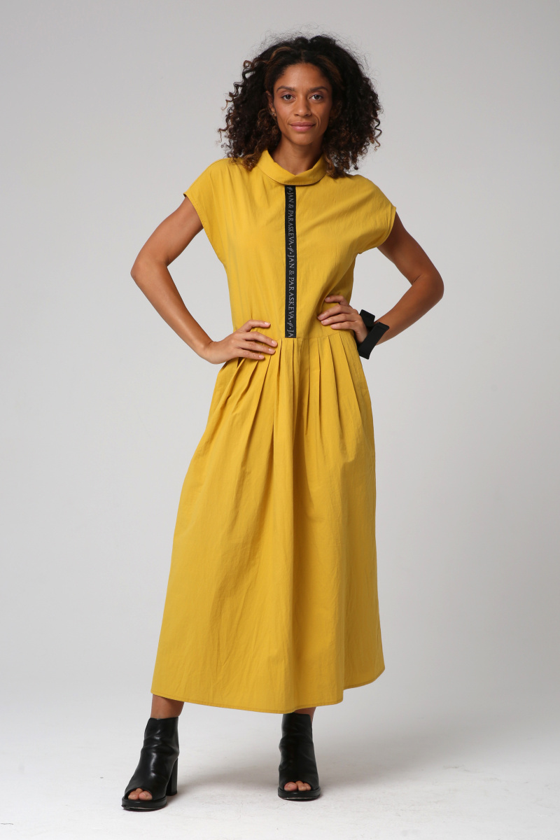 платье 523 желтый (1)