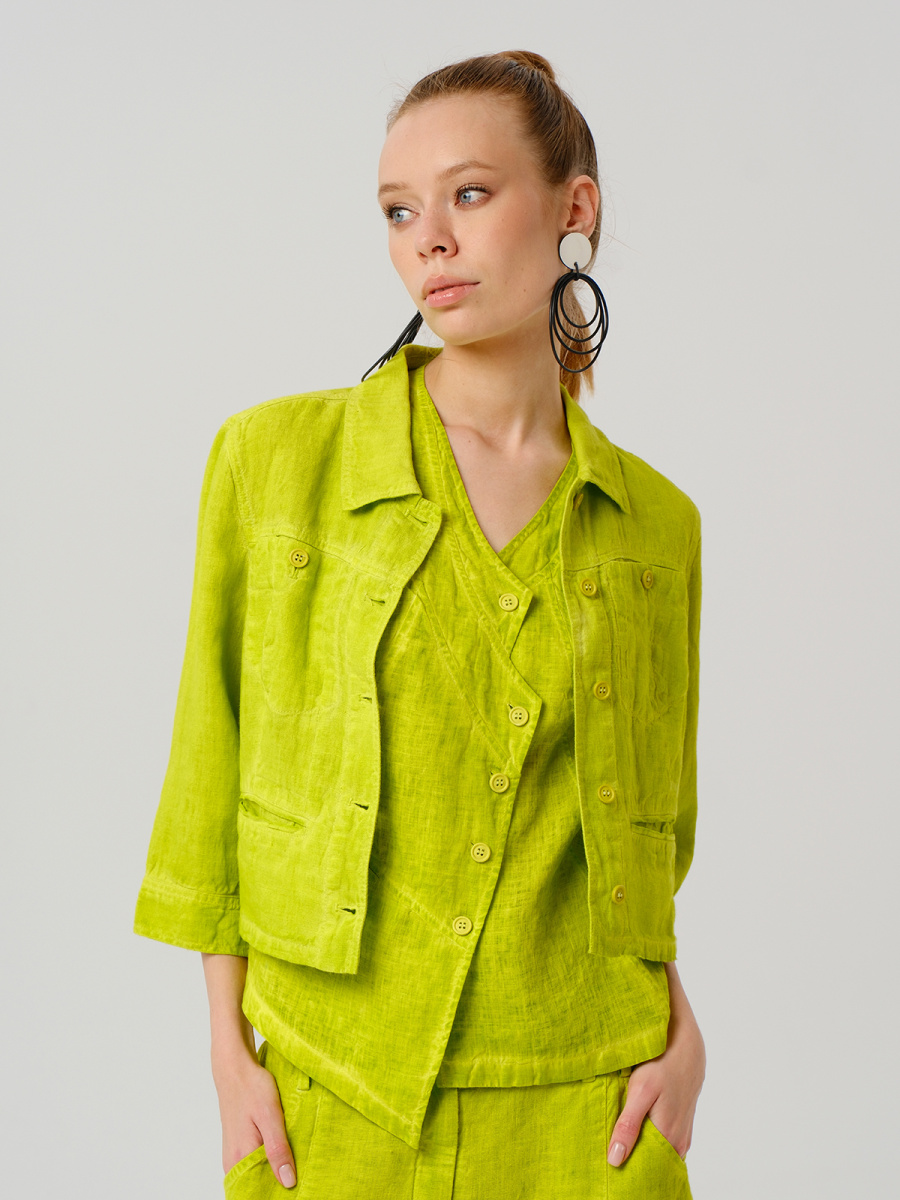 жакет 3030 желтый (3)