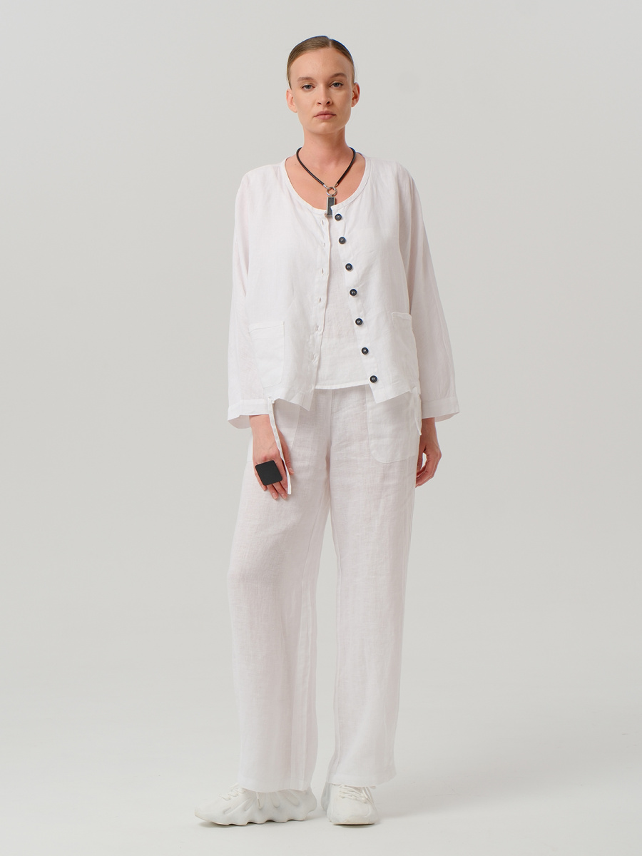 жакет 372 белый, брюки 20025 (1)