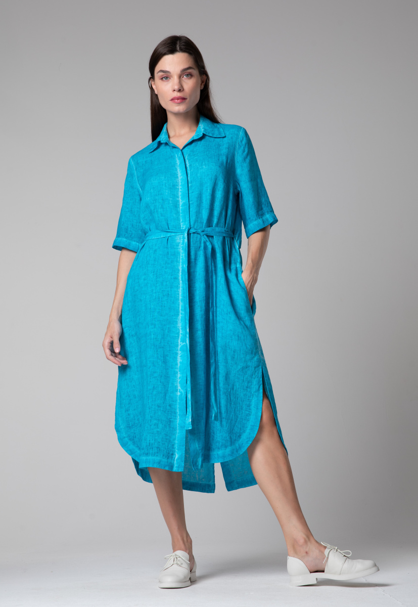 Платье 5023 лен  (3)