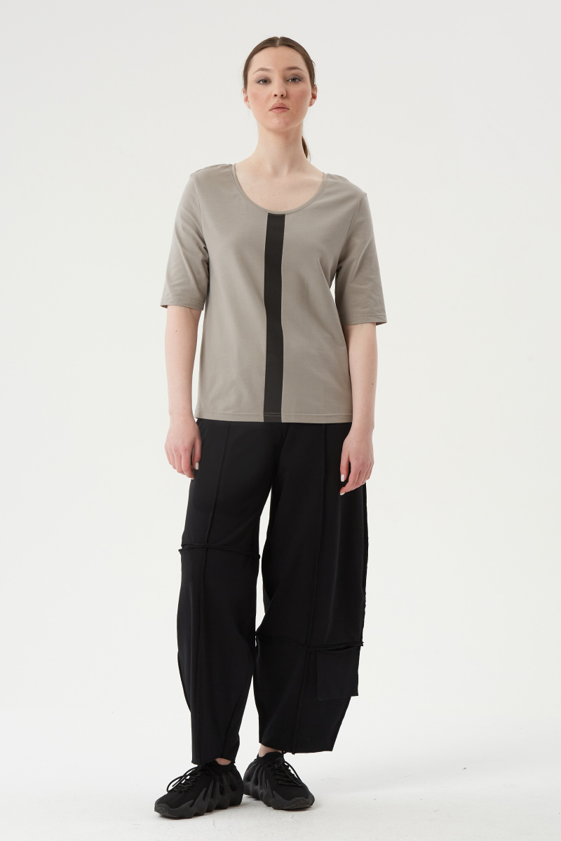 блуза 1026 серый (1)