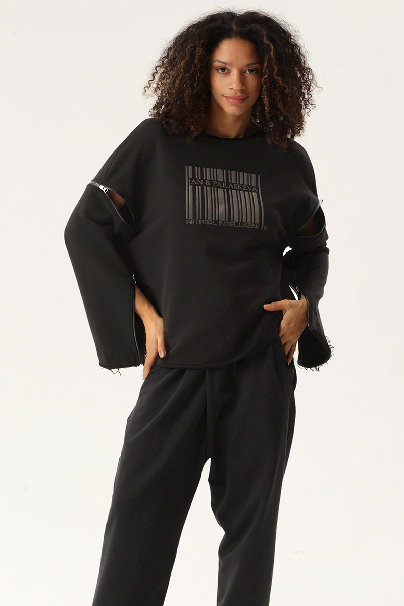 туника 1098 черный (1) 2