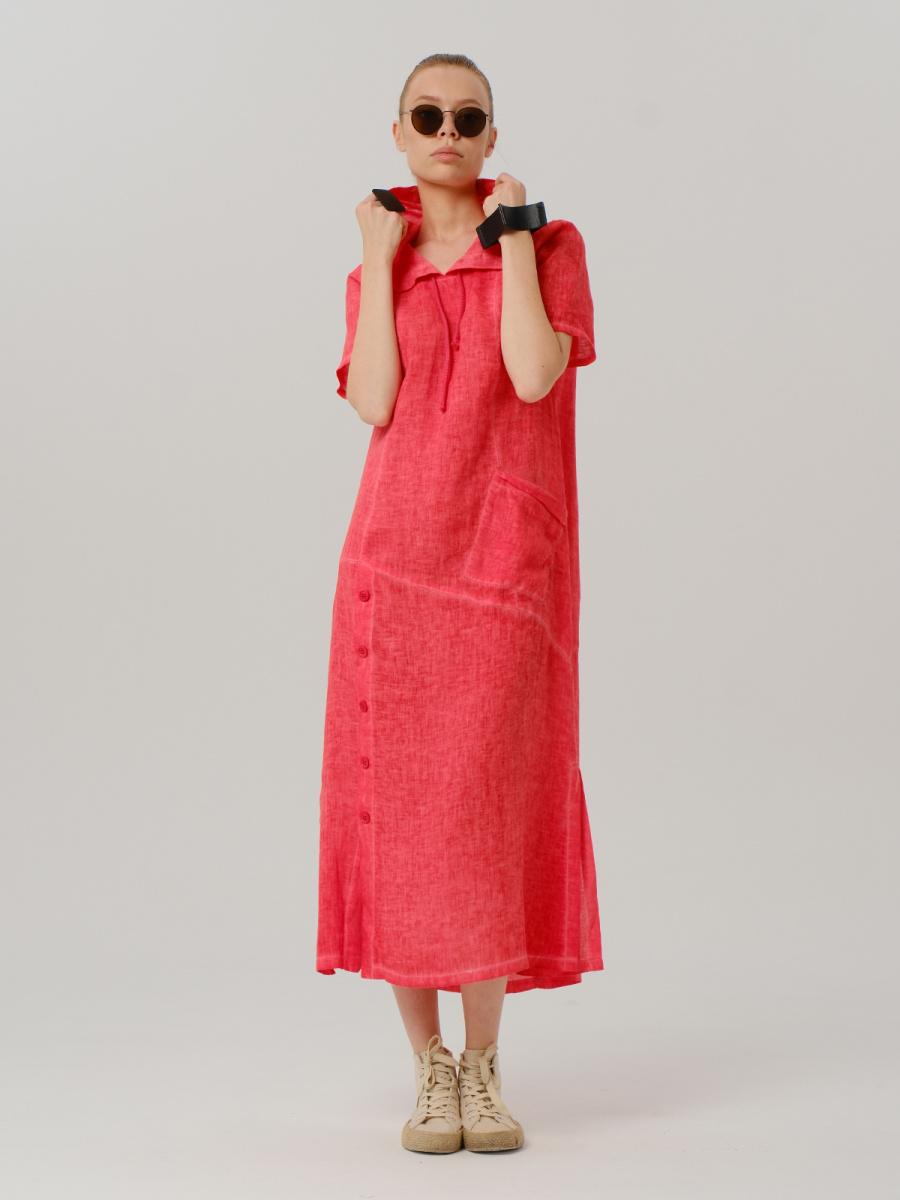 платье 5027 красный (15)