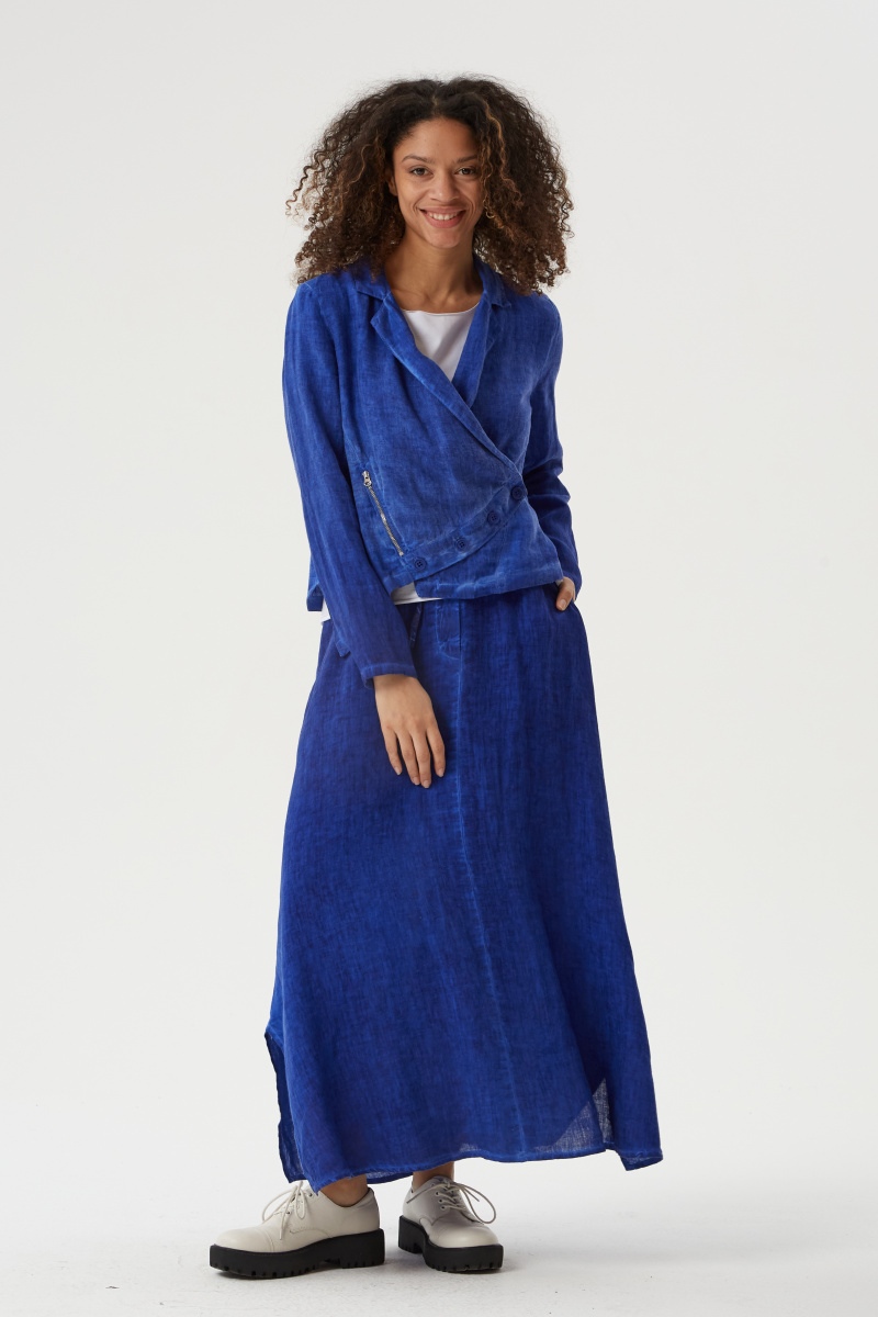 жакет 301 ПК синий, юбка 612 (1)