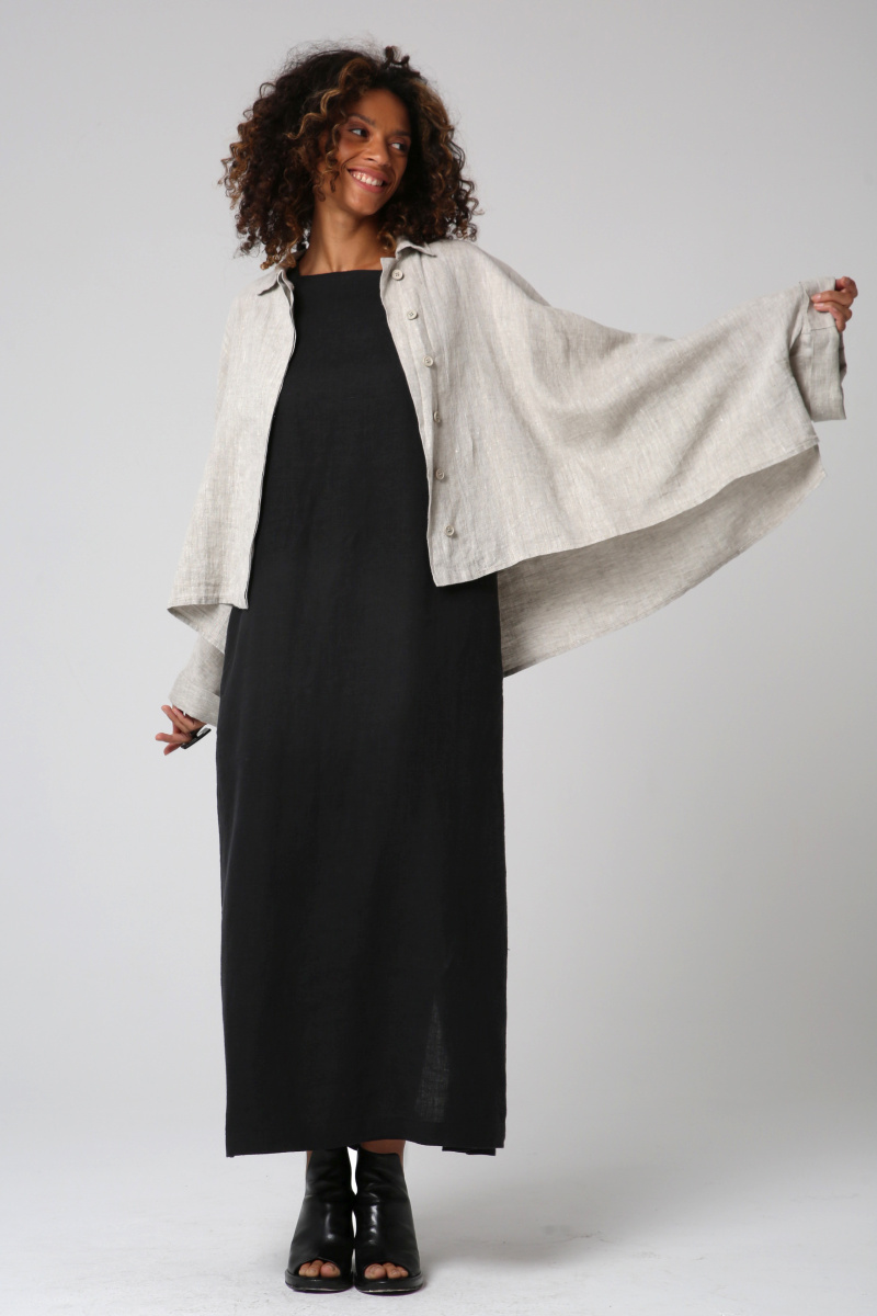 жакет 3063 натуральный платье 5070 (5)