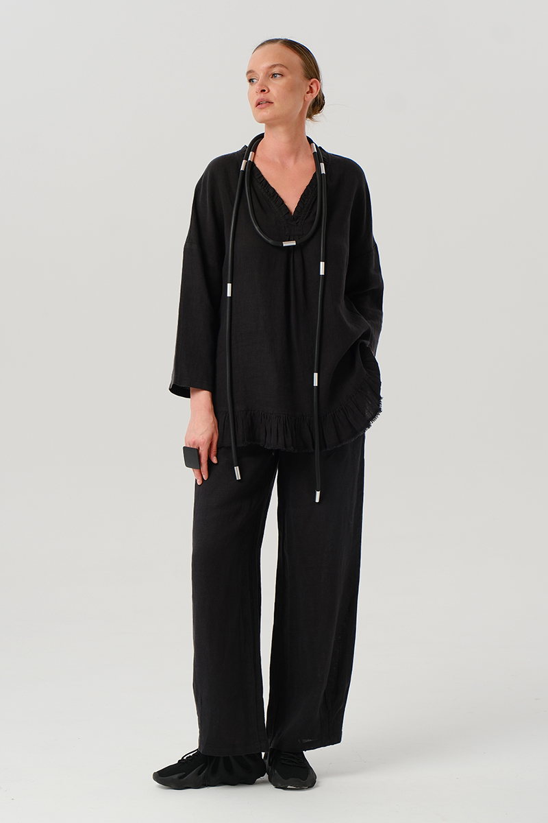 блуза 1832, брюки 20025 черный (17)