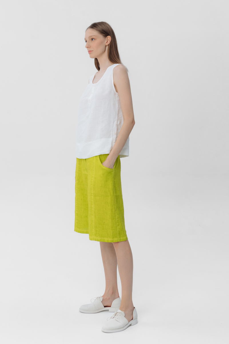 шорты 20014, блуза 1057 желтый (2)