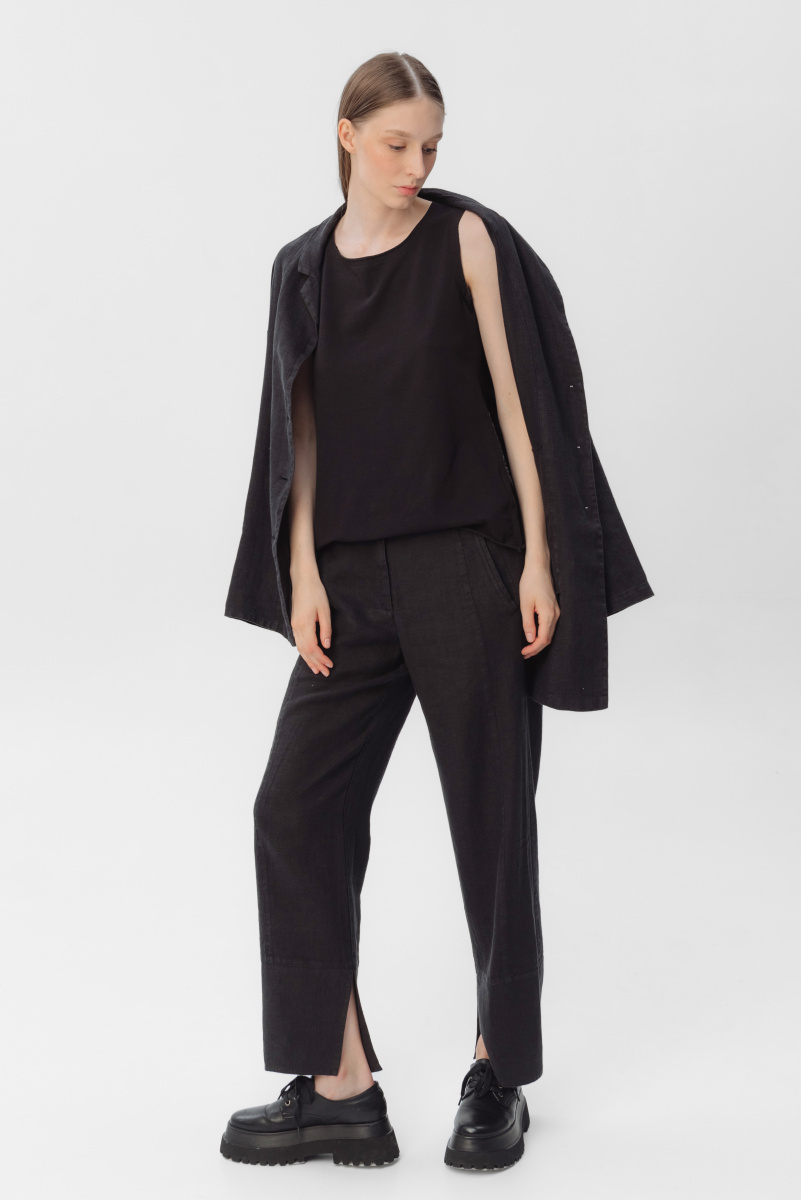 брюки 20283 черный  (8)