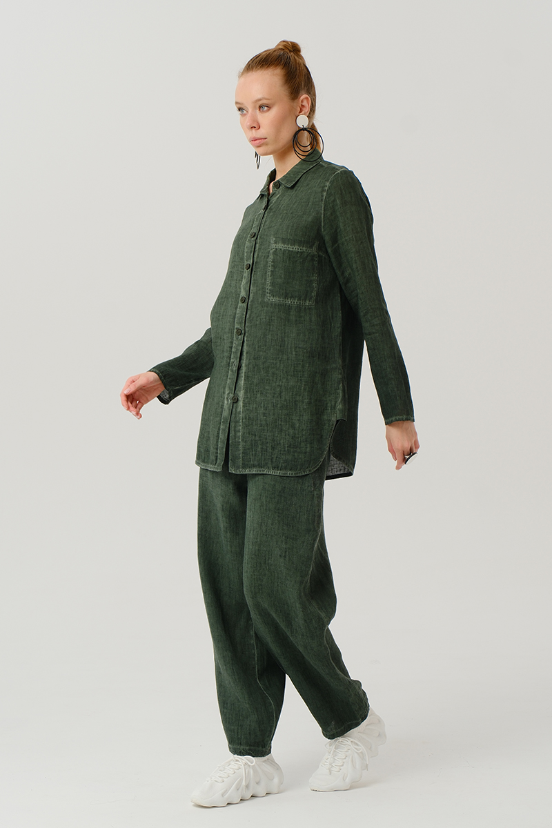 блуза 189 зеленый, брюки 285 (9)