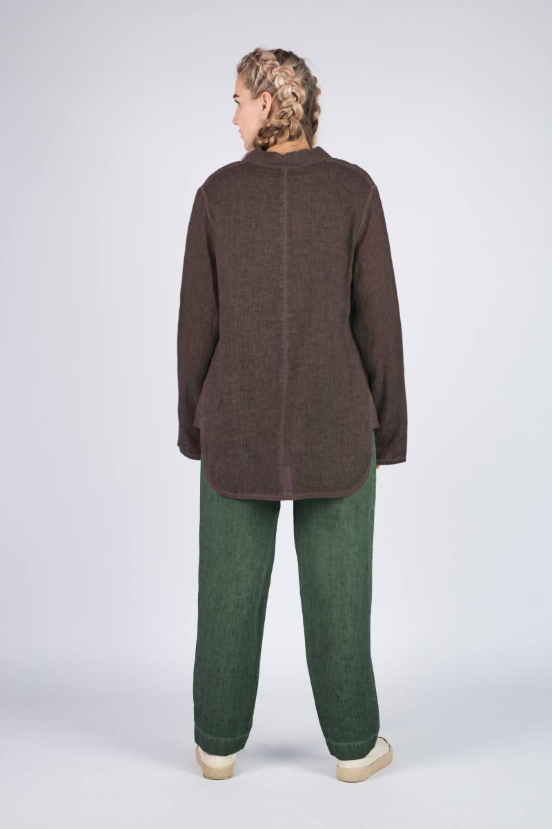 блуза 189  лен пк блуза 119 тр брюки 203 лен пк (8) сирен.лил