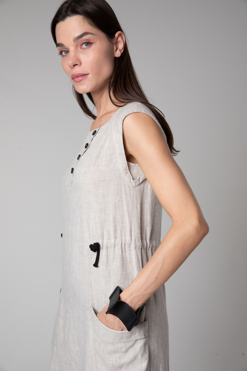 платье 5059 лен натуральное  (9)