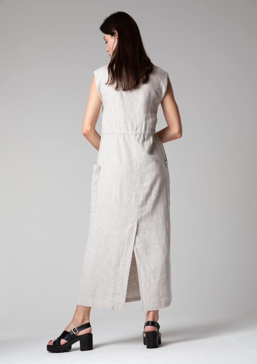 платье 5059 лен натуральное  (5)