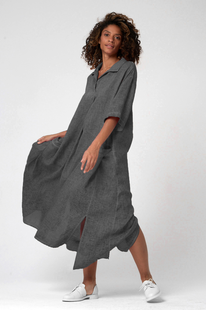 платье 511 серый  пк  (1)