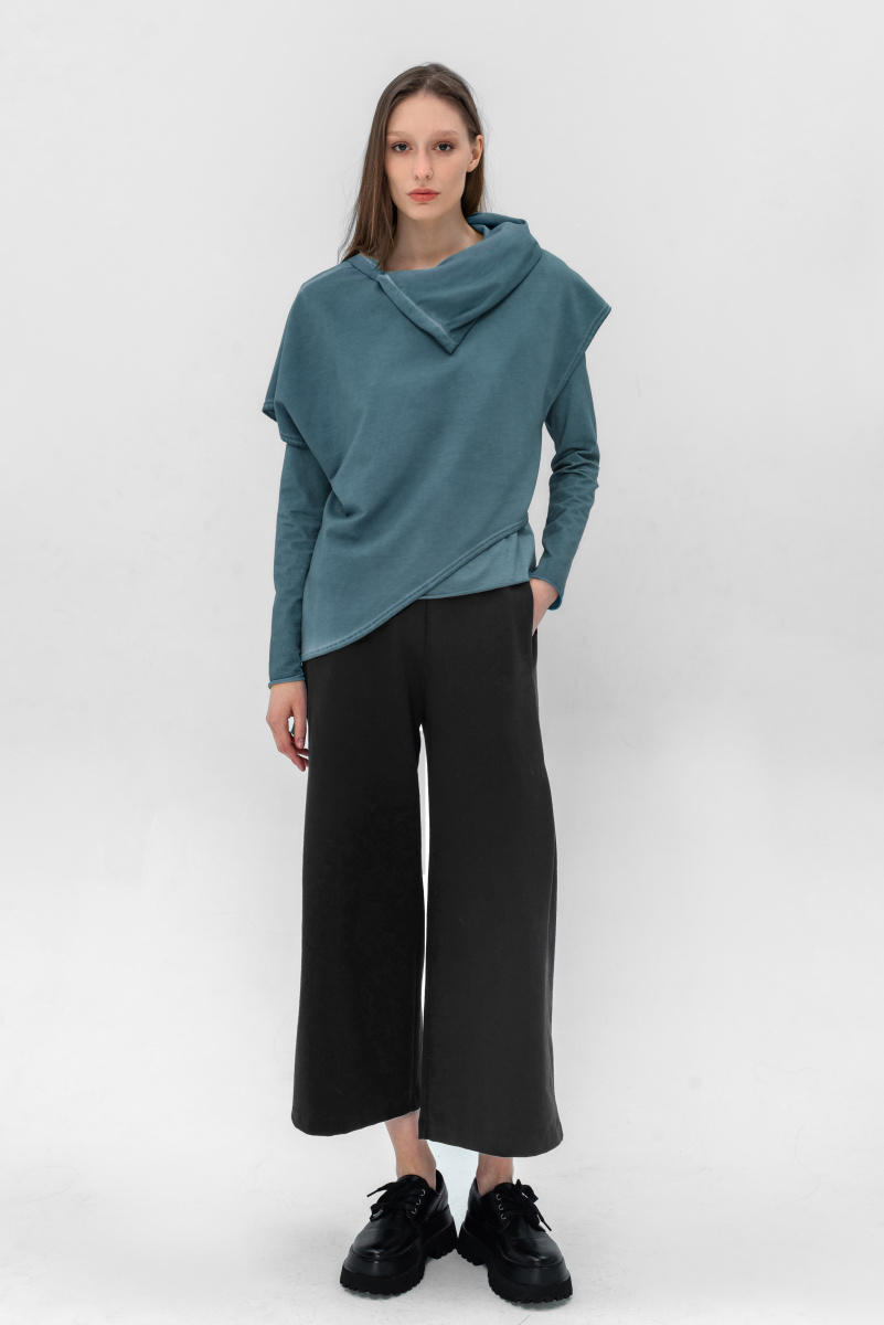 жилет 3049 бирюза, брюки 20023 черный туника 2317   (1)