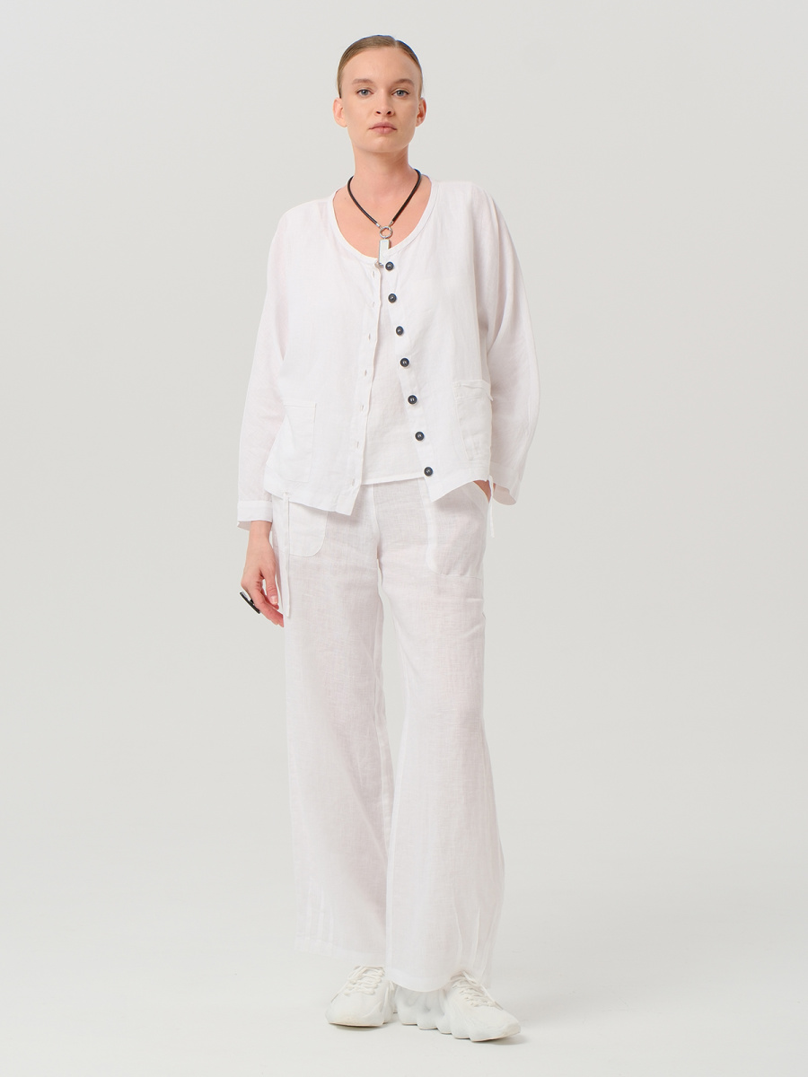 жакет 372 белый, брюки 20025 (3)