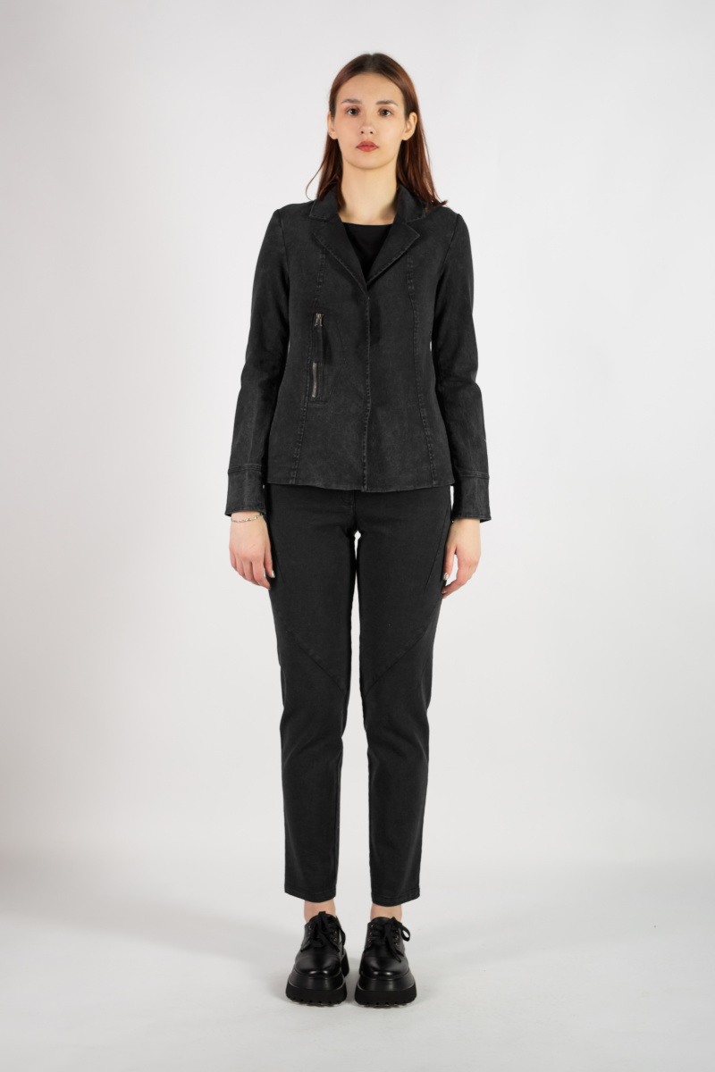 Жакет 1814 мус. в тем серый (2)