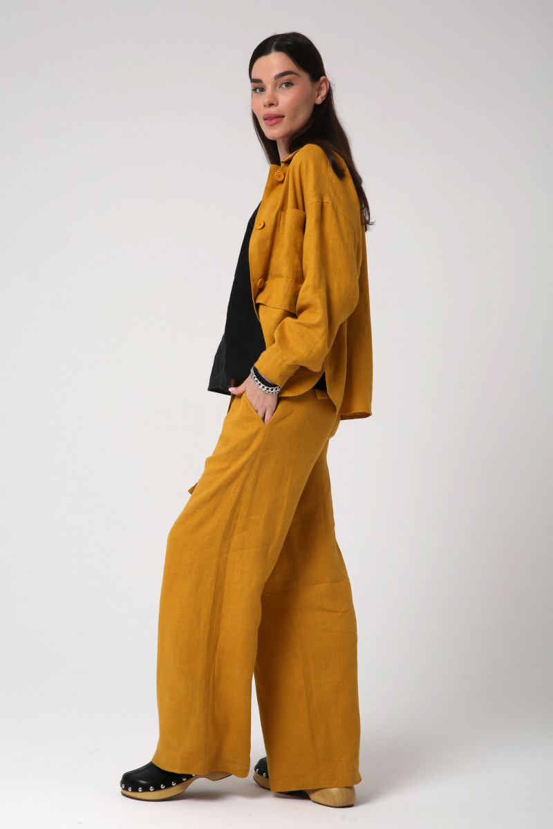 жакет 3025 горчица брюки 20005 (3)