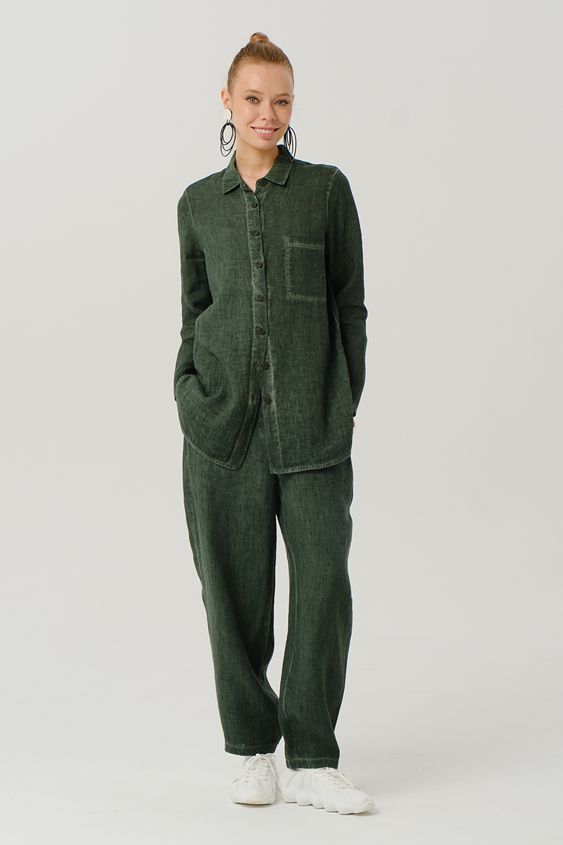 блуза 189 зеленый, брюки 285 (1)