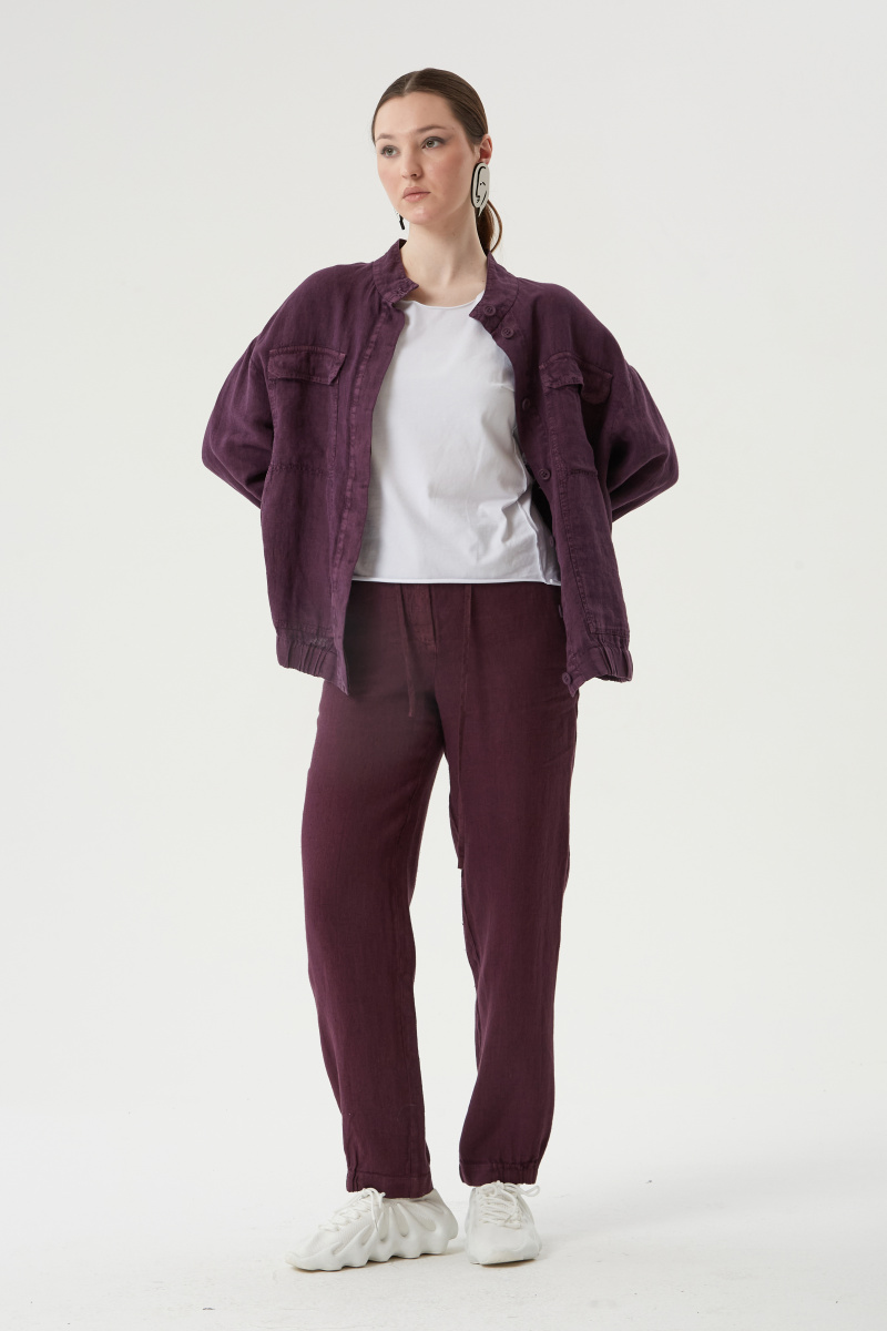 брюки 222, жакет 3061 лиловый (1)