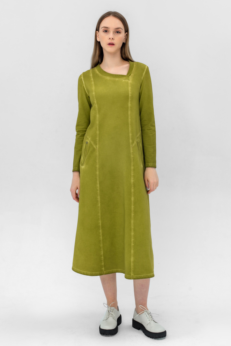 платье 5062 зеленый (1)