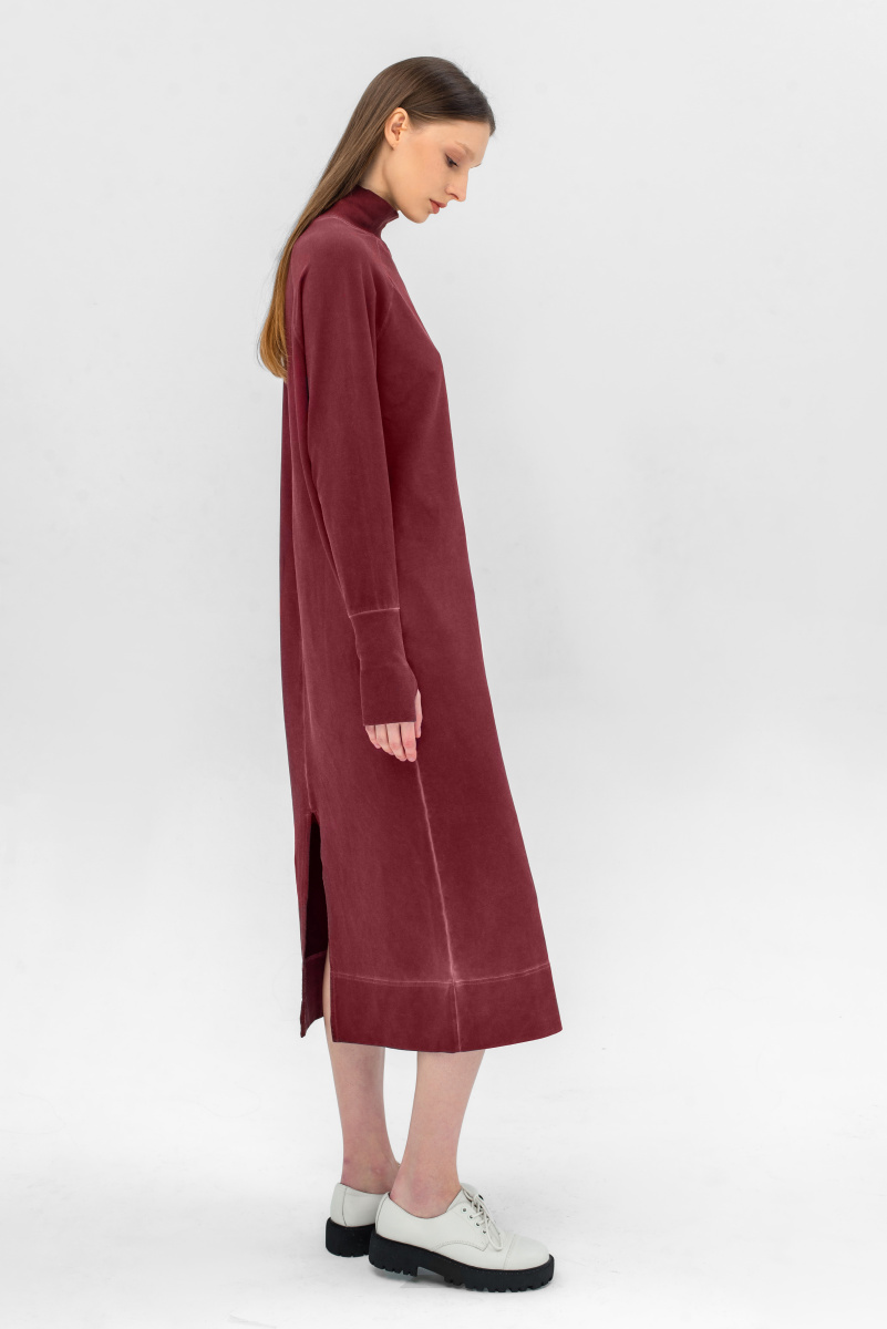 платье 5008 красный (4)