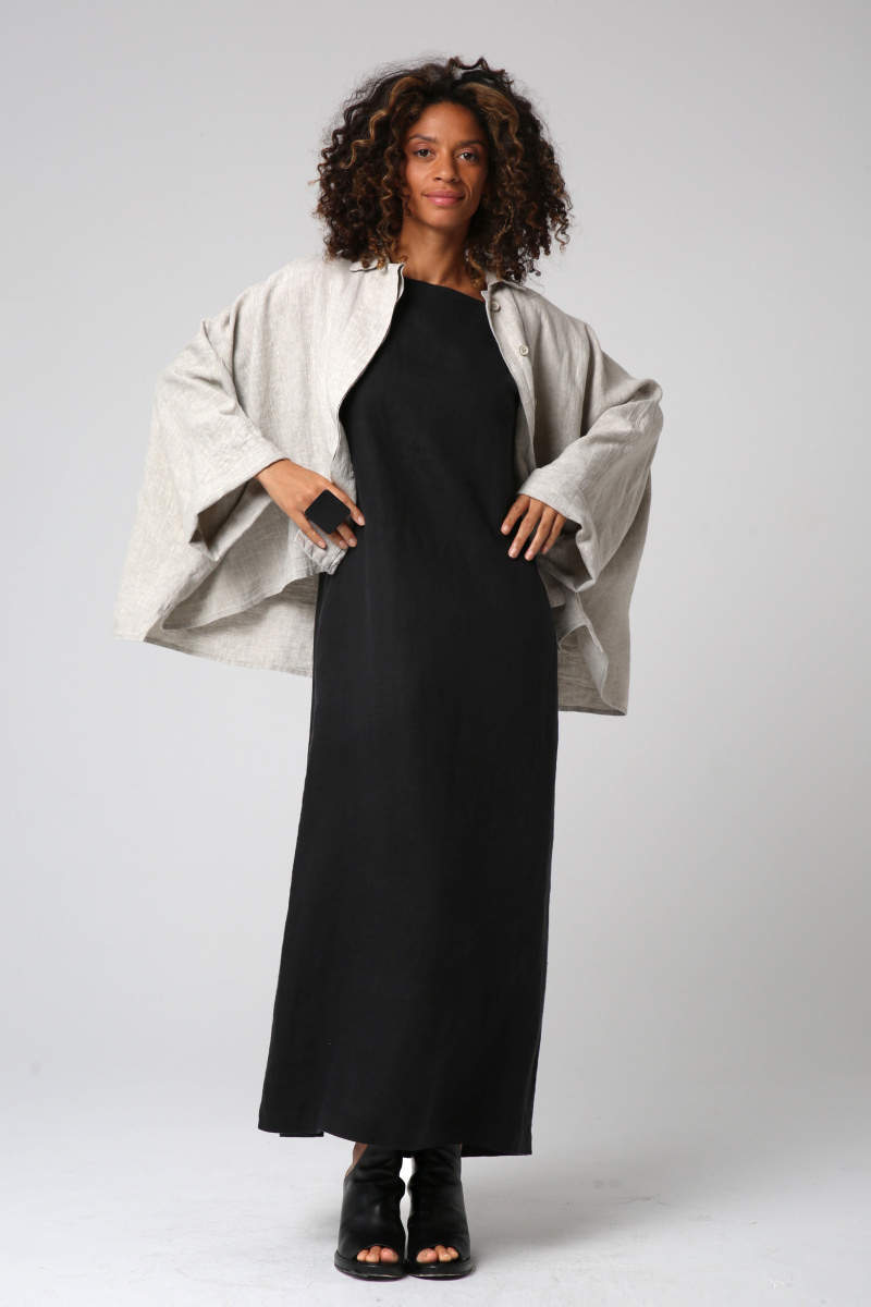 жакет 3063 натуральный платье 5070 (1)