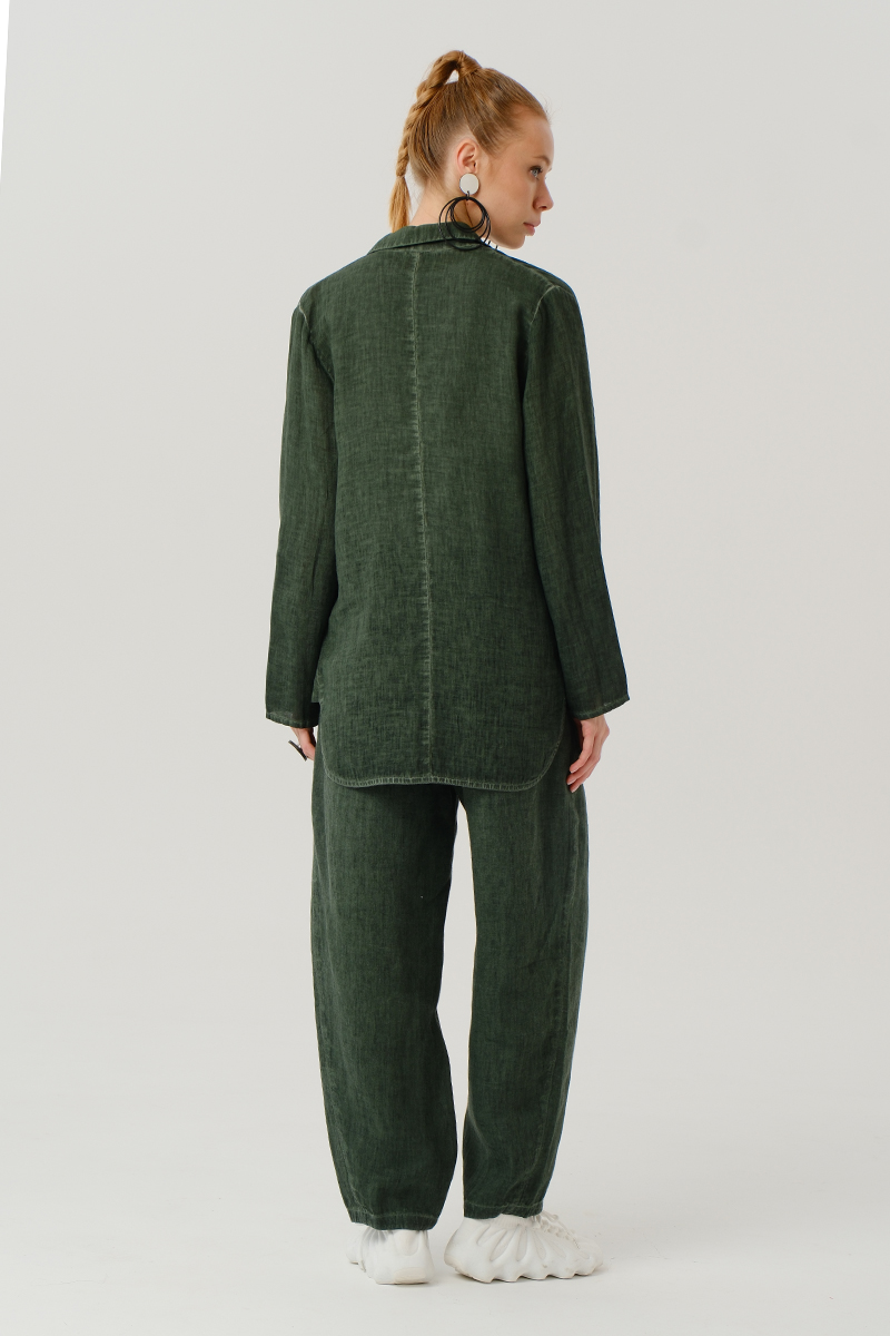 блуза 189 зеленый, брюки 285 (5)