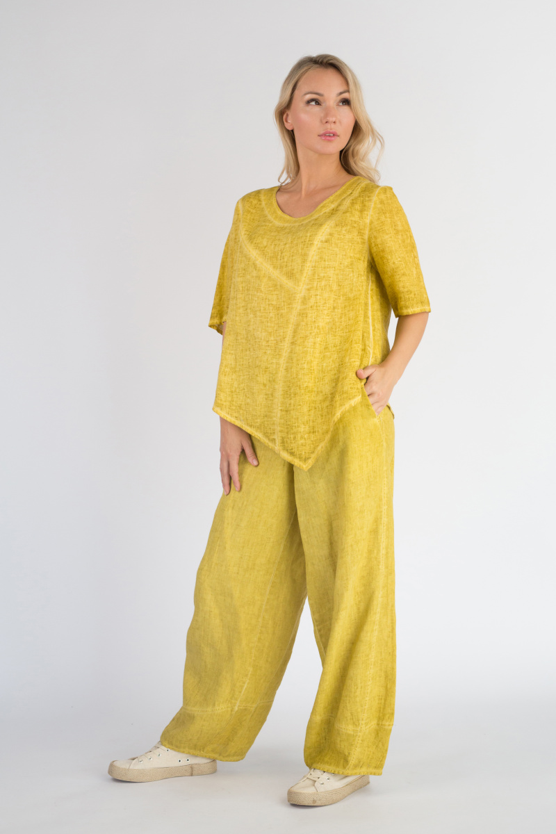 Туника 2021 лен пк, Брюки 1844 лен пк (2)