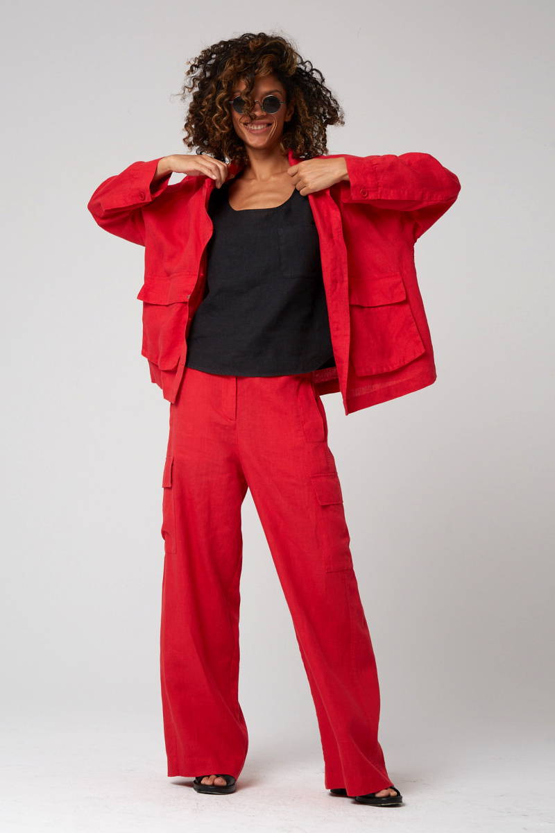 жакет 3053 красный брюки 20030 (1.1) жакет 3053 красный брюки 20030 (1.1)