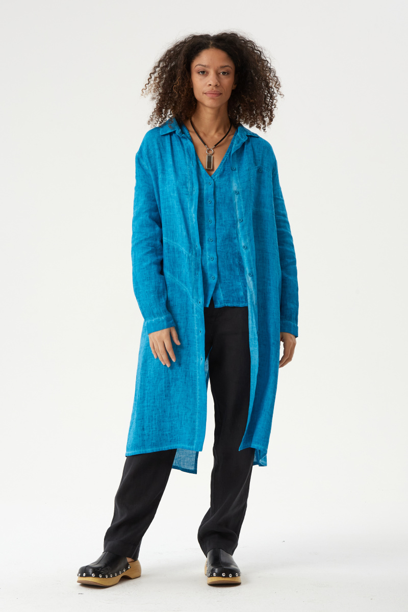 парка 422,блуза 1048 бирюза (1)