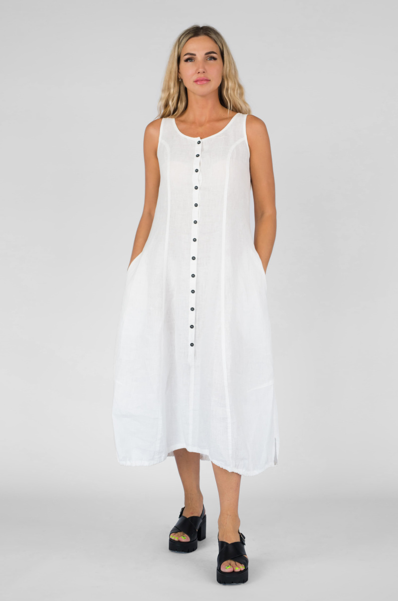 Платье 876 белый (2)